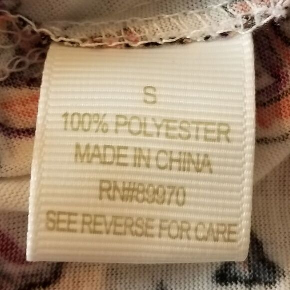 Eden & Olivia Anthropologie Floral Button-up Sleeveless Blouse - Picture 7 of 7